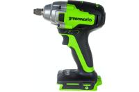 Акк. гайковерт уд. Greenworks GD24IW400 24V, 400Нм, 1/2", б/щет, без АКБ и З/У (3802907)