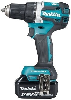 Акк. дрель Makita DDF484RME (2х4,0Ач, б/щет)