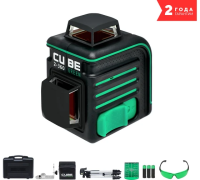 Лазерный уровень ADA CUBE 2-360 GREEN Ultimate Edition