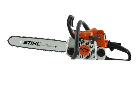 Бензопила Stihl MS180 (1,5кВт, 40см, 55 3/8 1,3мм, простой двигатель)
