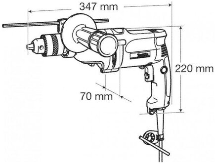 Дрель Makita DP4011