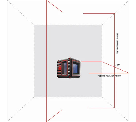 Лазерный уровень ADA CUBE 3D BasicEdition (20м, 3луча, коробка)