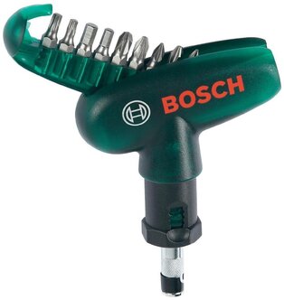 2607019510 Карманная отвертка Bosch + набор бит - 10