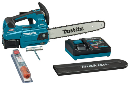 Акк. цепная пила Makita UC004GM101 (XGT, 1х4,0Ач, 52 3/8",1,1) 