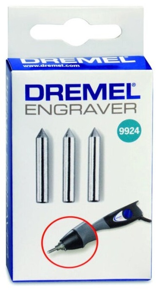 26159924JA  Грав. насадка карбид 9924 Dremel