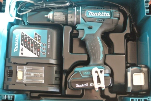 Акк. дрель Makita DHP482SYE (2х1,5Ач)