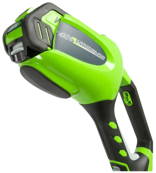 Акк. триммер Greenworks 40В GD40BC, б/щ (1х4,0Ач, З/У, леска+нож, 1301507UB)