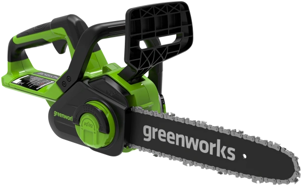 Акк. цепная пила Greenworks G24CS25 24В (щеточный, без акб и з/у, 45 3/8 1,1, 2007707)