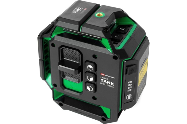 Лазерный уровень ADA LaserTANK 3-360 GREEN Basic Edition 40м (с приемн. 70м)