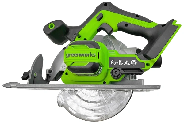 Пила дисковая акк. GreenWorks GD24CS б/щет (185х20мм, без АКБ и З/У)